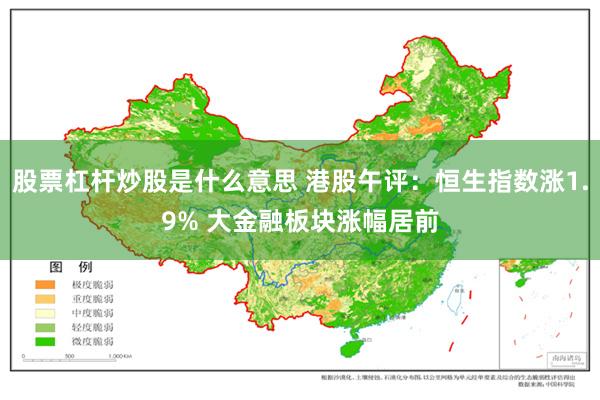 股票杠杆炒股是什么意思 港股午评：恒生指数涨1.9% 大金融板块涨幅居前