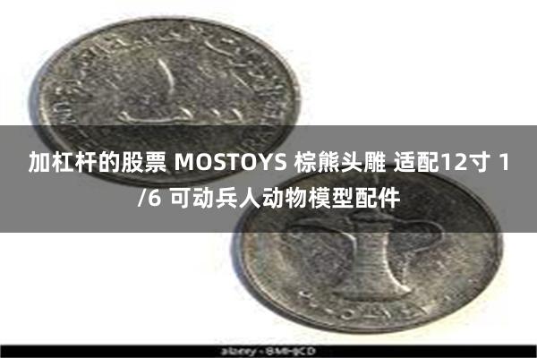 加杠杆的股票 MOSTOYS 棕熊头雕 适配12寸 1/6 可动兵人动物模型配件